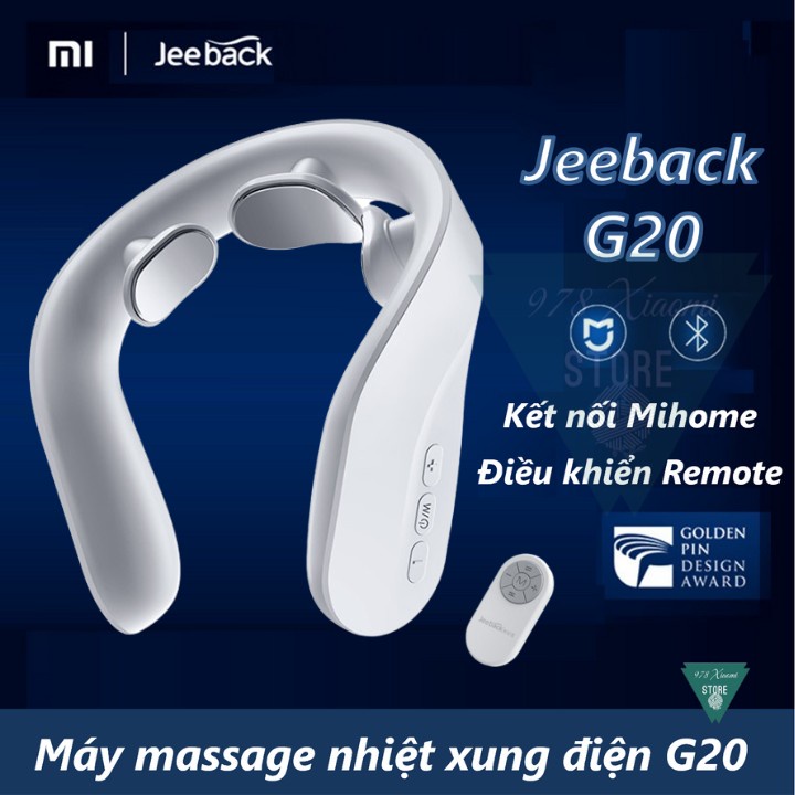 Máy massage cổ Xiaomi Jeeback G20 - Máy massage cổ xung điện Xiaomi Jeeback G20