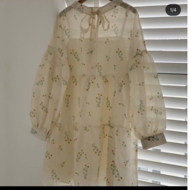 set babydoll hoa có sẵn