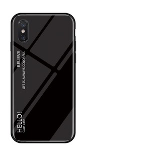 Tempered Glass Case For Xiaomi Mi 8 Explorer Luxury Gradient Back Cover