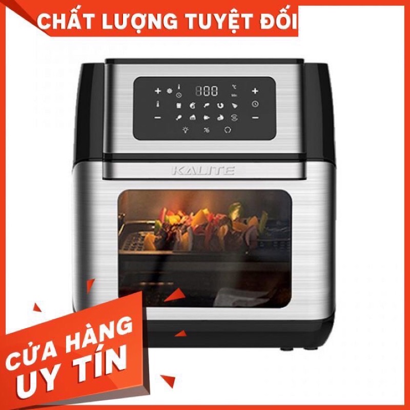 Nồi chiên không dầu Kalite Q10 đa năng, dung tích 10L, bảo hành 24 tháng - hàng chính hãng