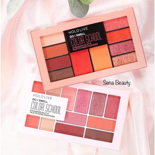 Bảng phấn mắt đẹp /⚡ freeship ⚡/ bảng phấn mắt kèm phấn má do i smell color school của hold live