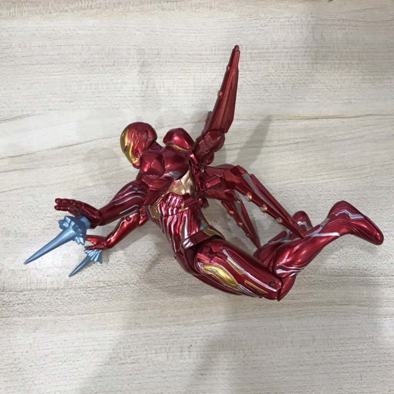 &lt;Không hộp&gt;&lt;Cánh rời&gt;Mô hình Action figure Ironman MK50 Nano Weapon End game