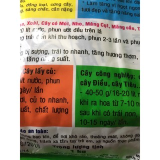 PHÂN KHOÁNG KALI SUNPHAT K2SO4 gói 1kg