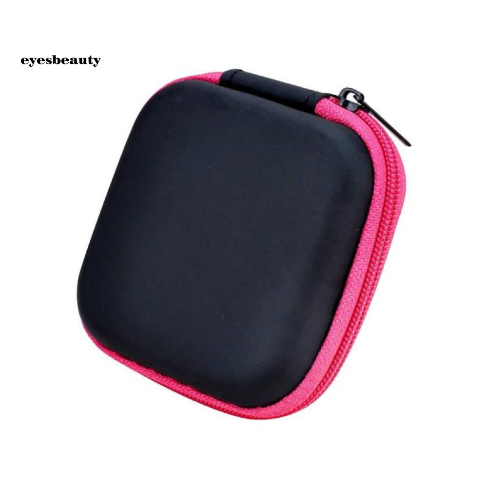Túi đựng tai nghe cáp sạc hình vuông kích thước nhỏ gọn tiện dụng | BigBuy360 - bigbuy360.vn