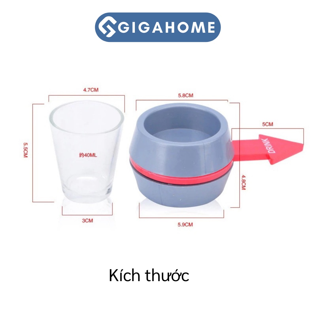 Mũi tên xoay uống rượu, bia gigahome vui nhộn thích hợp cho các buổi tiệc - ảnh sản phẩm 3