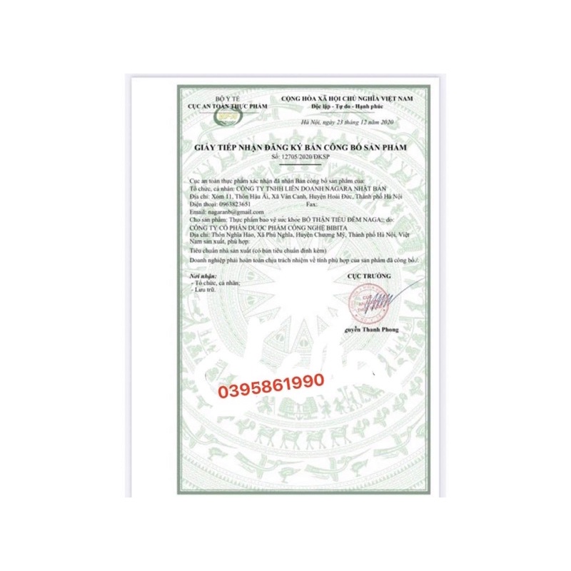 Viên uống Bổ thận tiểu đêm Naga