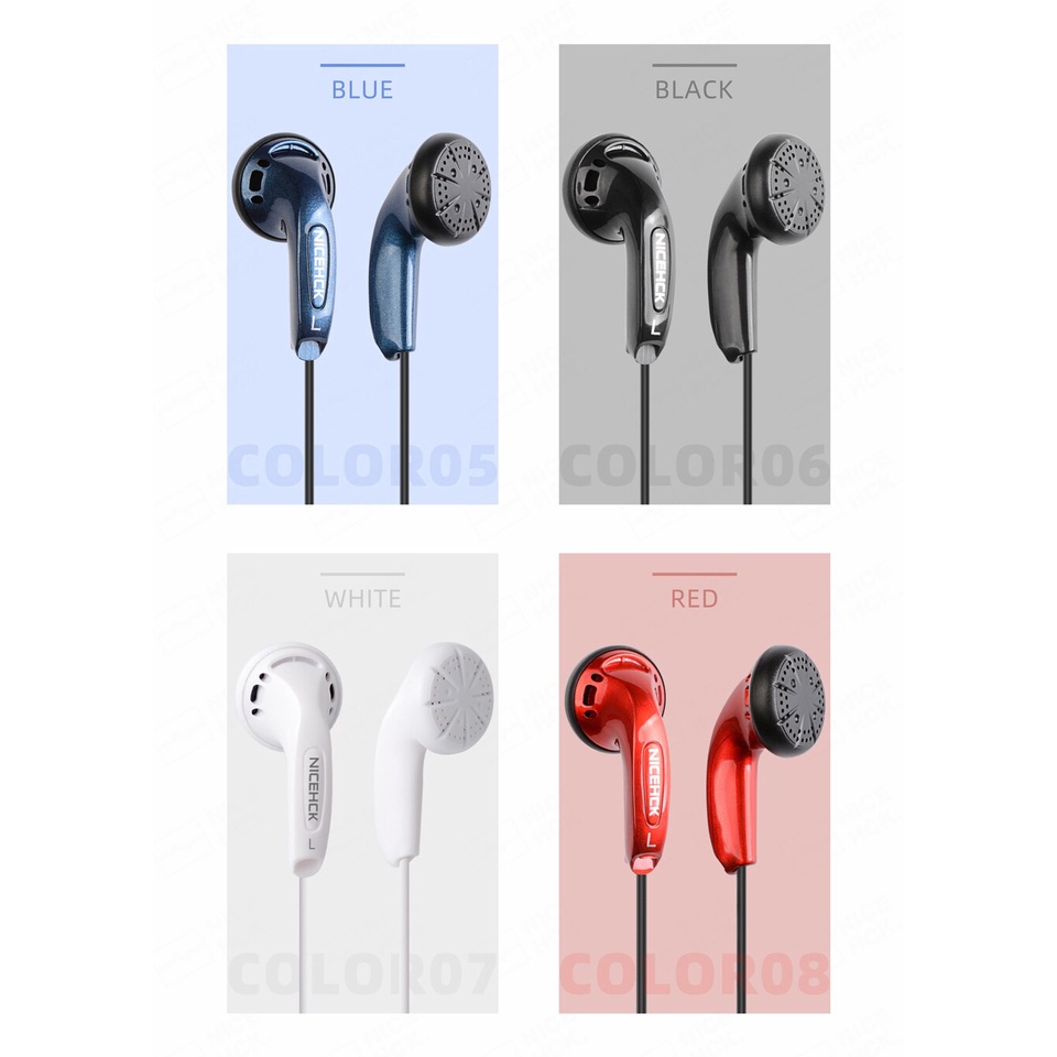 Tai nghe NICEHCK Traceless - Có Mic, Driver 15.4 Âm Thanh Nổi, Trung Thực
