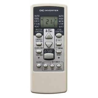 Remote Máy Lạnh FUJITSU DC inverter Mặt Xám - Điều Khiển Điều Hoà Nhật Bãi FUJITSU- GENERAL DC INVERTER,BẢO HÀNH ĐỔI MỚI