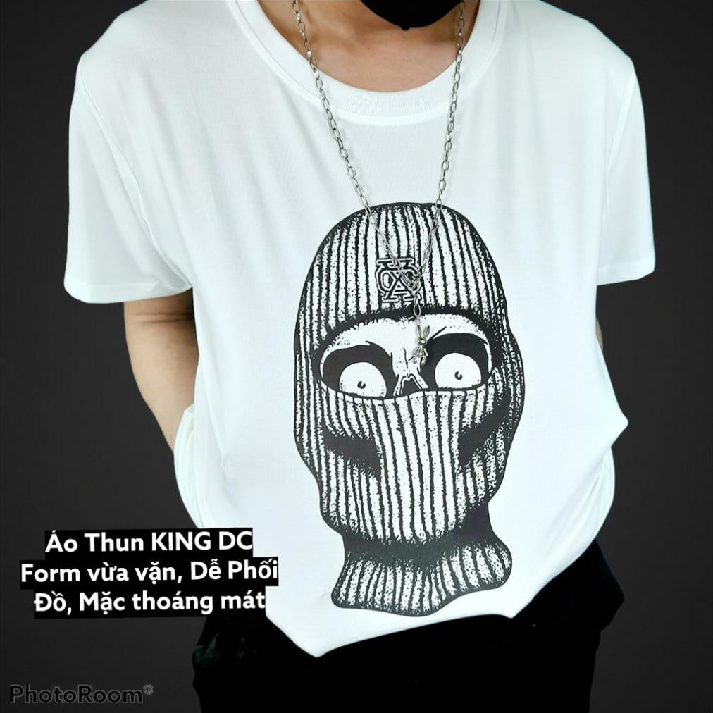 Áo thun nam ngắn tay cổ tròn-Áo phông đồ đôi nam nữ-Chất cotton thoáng mát co giãn 4 chiều-Hàng may xuất xưởng KING DC | BigBuy360 - bigbuy360.vn