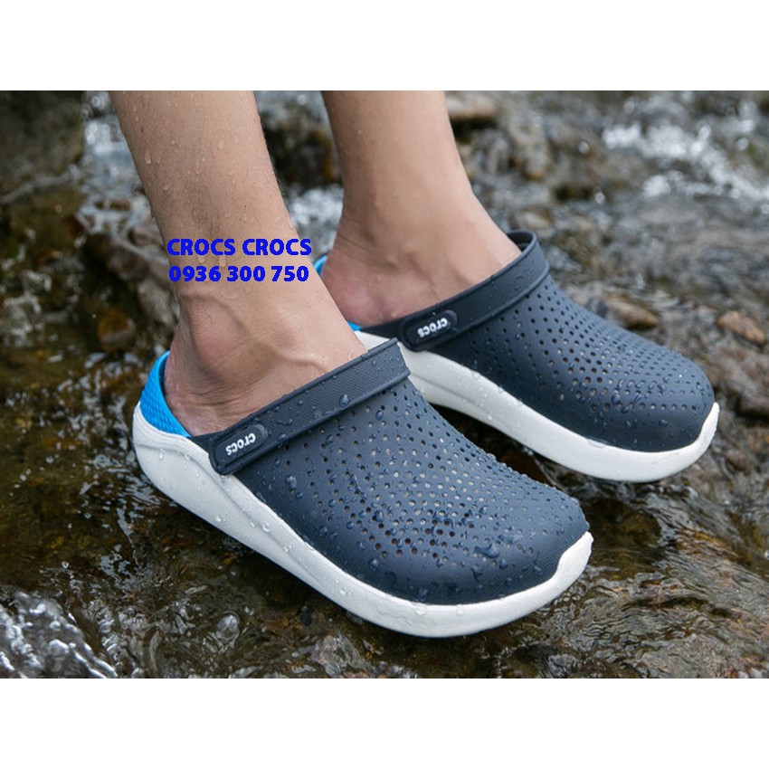 DÉP SỤC C.ROC.S. LITERIDE  CHO CẢ NAM VÀ NỮ MÀU XANH NAVY | BigBuy360 - bigbuy360.vn