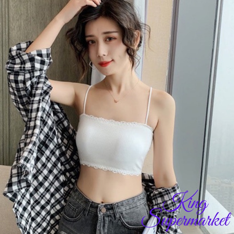 Áo Lót Quấn Ngực Phong Cách Tiểu Thư Hàn Quốc Có Sẵn Đệm Ngực Cực Mềm Mã ABR009