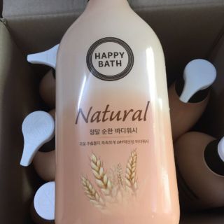 Sữa tắm lúa gạo hàn quốc happy bath natural