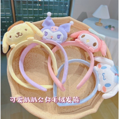Băng Đô Nhồi Bông Hình Melody Sanrio Phong Cách Mới