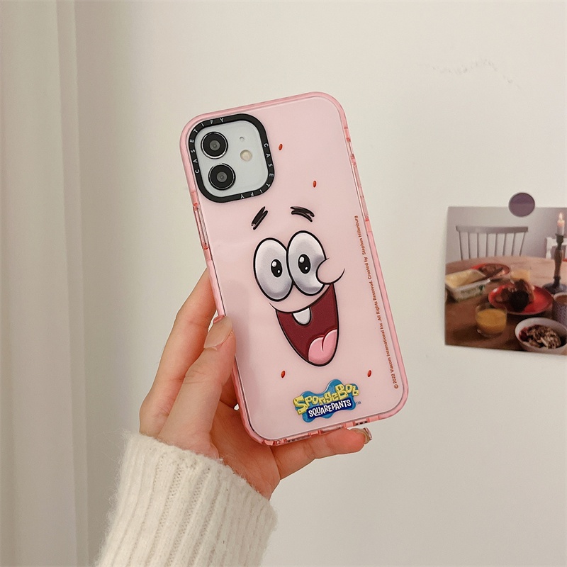 Ốp Điện Thoại TPU Silicone In Hình Spongebob Hoạt Hình Cho iPhone 11 Pro Max X XS Max XR 12 Pro Max 12 Mini 13 Pro Max