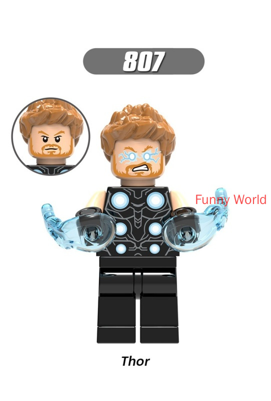 Đồ Chơi Lắp Ráp Nhân Vật Siêu Anh Hùng Marvel X0185