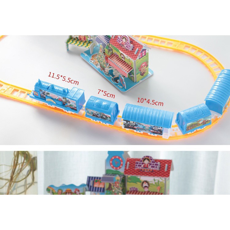 Đồ chơi đường ray xe lửa tàu hỏa Thomas & Friends dùng pin cho Bé