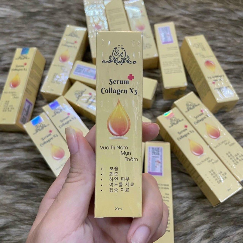 SERUM COLLAGEN X3 CÔNG TY ĐÔNG ANH CHÍNH HÃNG 100%