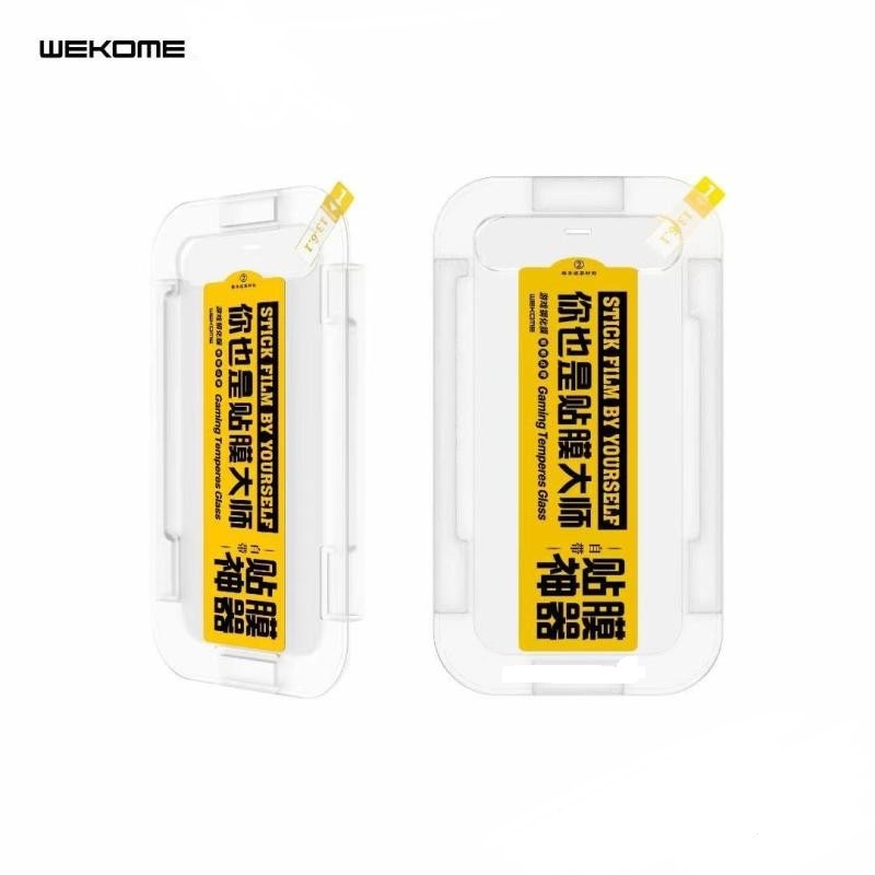(Hàng loại 1) Kính cường lực có khung tự dán cho Iphone 12/12 Pro, 12 Pro Max, 13, 13 Pro Max chính hãng WK
