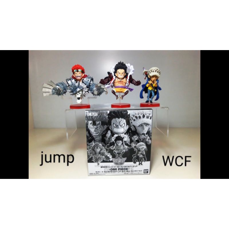 Mô hình One Piece Jump Luffy, Kid, Law WCF chính hãng NEW