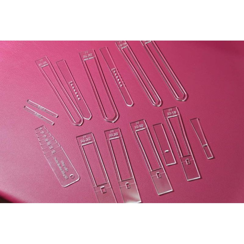 Rập Khuôn Mẫu Đồng Hồ 12 Size thông dụng - Xưởng LUXI decor