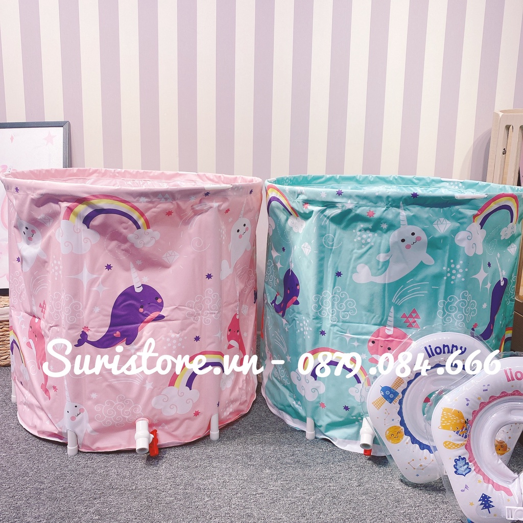 Bể bơi thành cao gấp gọn honper 70*65cm cho bé