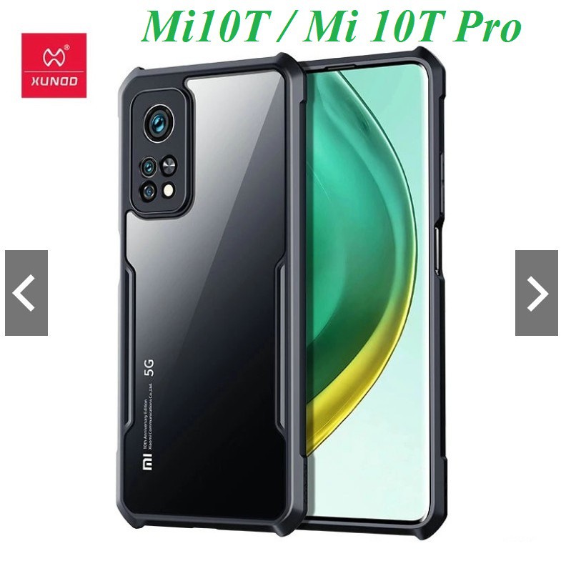 Ốp lưng XUNDD Xiaomi Mi10T / Mi 10T Pro / Redmi K30s, Chống sốc Kiểu dáng thể thao, Mặt lưng trong s