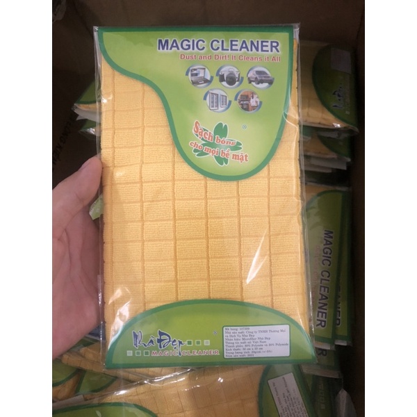Khăn lau đa năng cao cấp siêu mềm chống trầy xướt ô tô 30x30 NDF