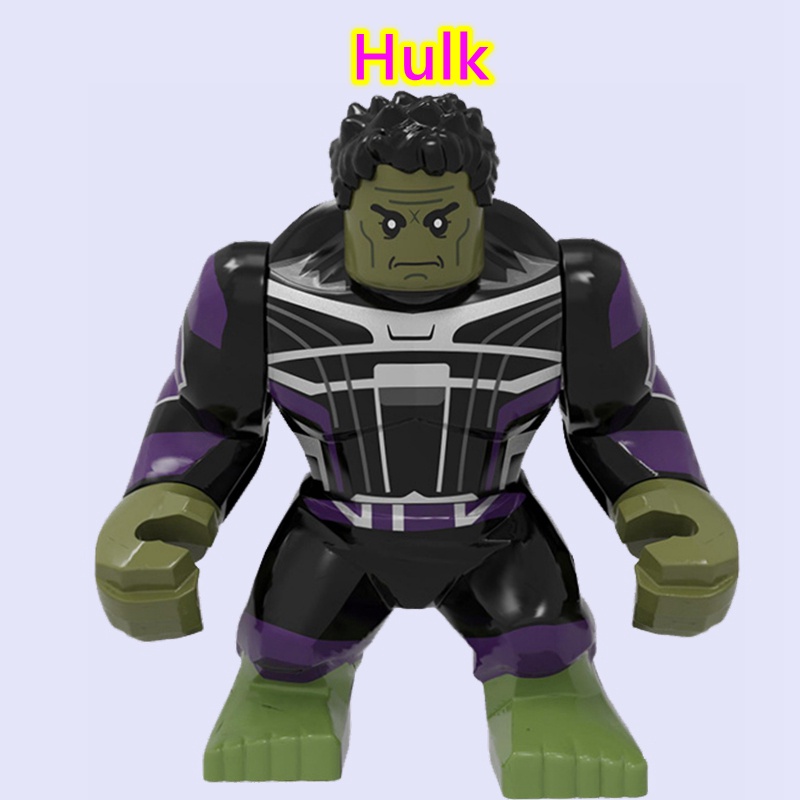 Đồ Chơi  Lắp Ráp Mô Hình Nhân Vật Hulk Truyện Tranh Marvel Mini Cho Trẻ Em