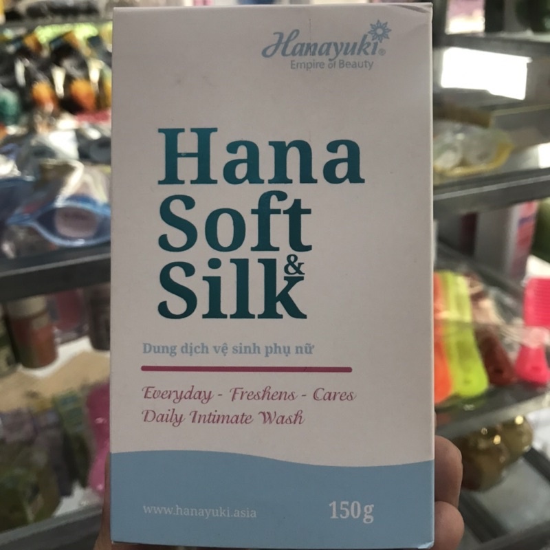 Hana Soft Silk - DDVS -Dung dịch vệ sinh phụ nữ Hanayuki
