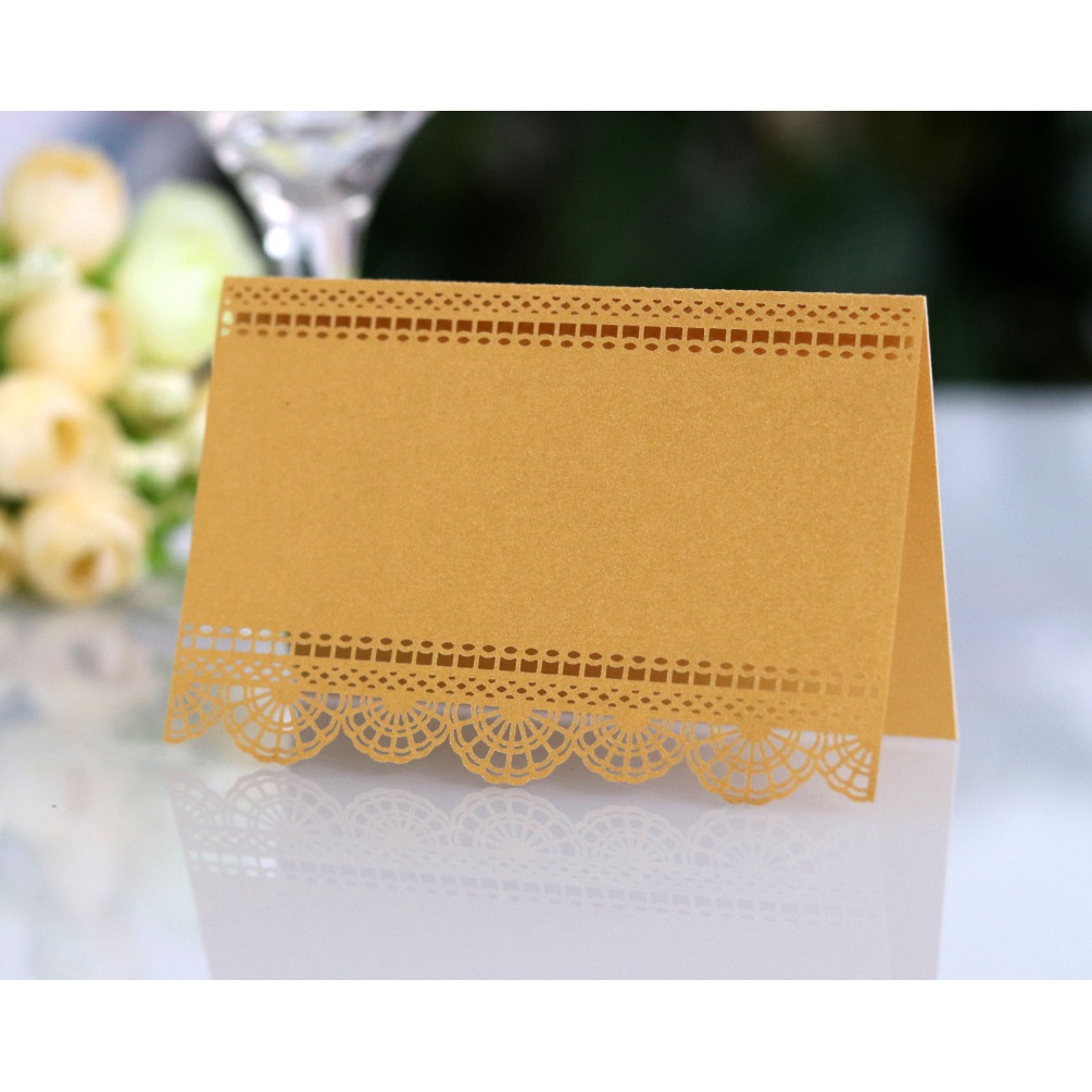 Set 50 Thẻ Tên Để Bàn Trang Trí Tiệc
