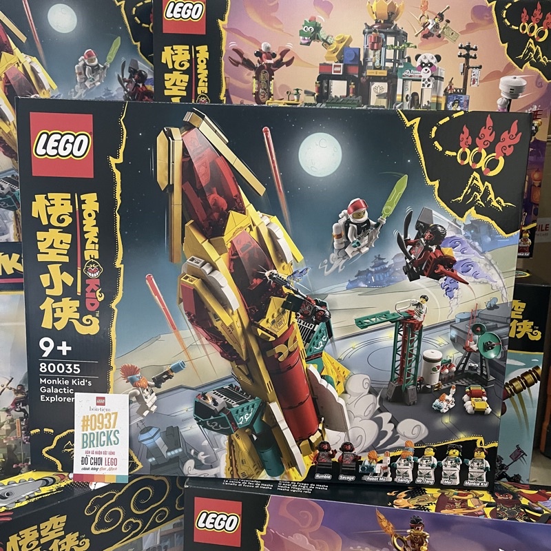 LEGO 80035 Thám Hiểm Thiên Hà Monkie Kid's Galactic Explorer 0937Bricks