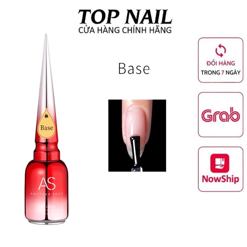 Base(liên kết) sơn gel AS 15ml chai đỏ