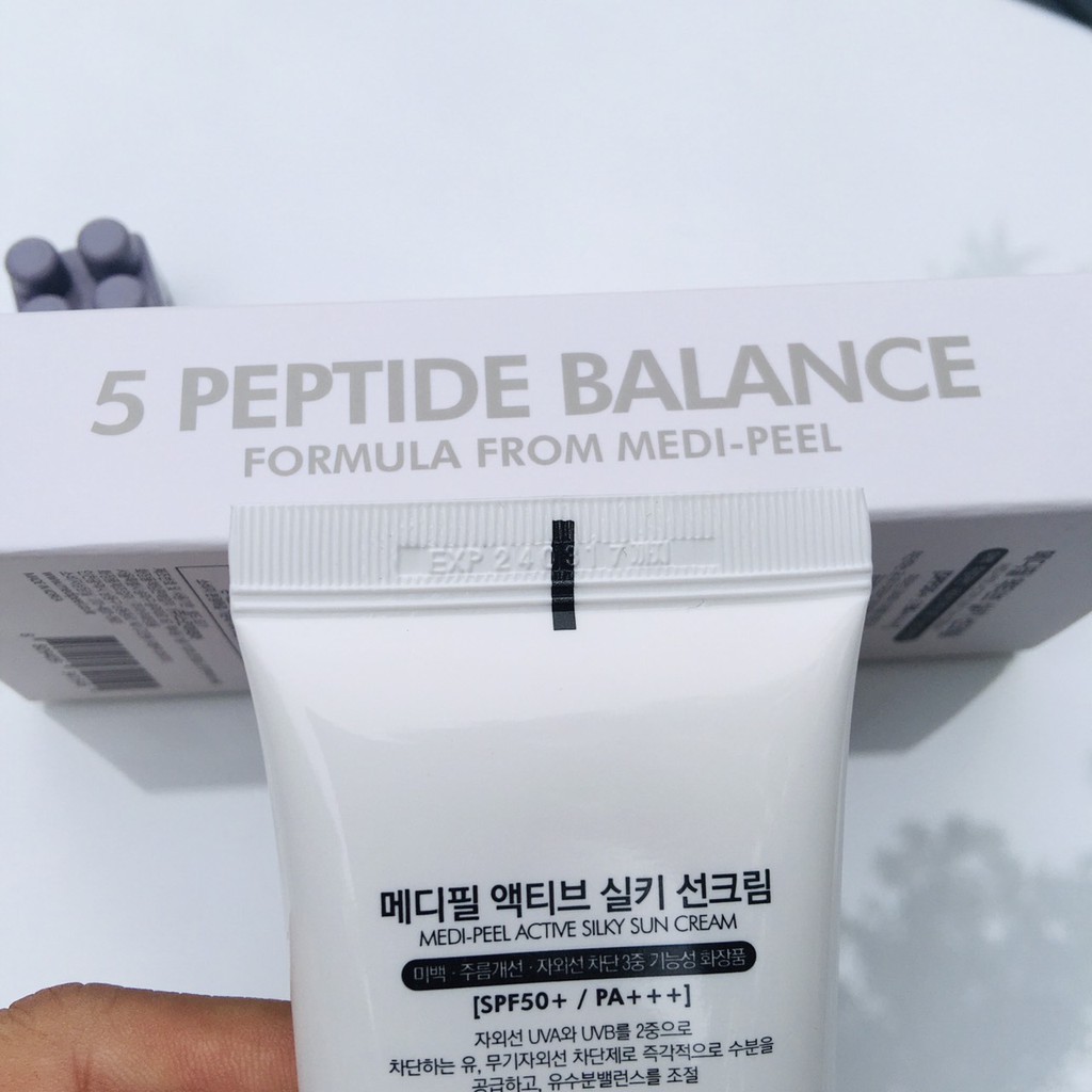 Kem Chống Nắng Medi Peel Active Silky Sun Cream SPF50+/PA++ | BigBuy360 - bigbuy360.vn