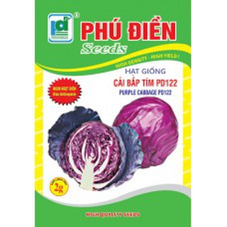 HẠT GIỐNG BẮP CẢI TÍM F1 PD122