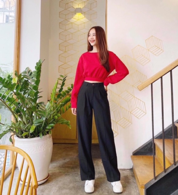 QUẦN DÀI LƯNG CAO ỐNG RỘNG | BigBuy360 - bigbuy360.vn