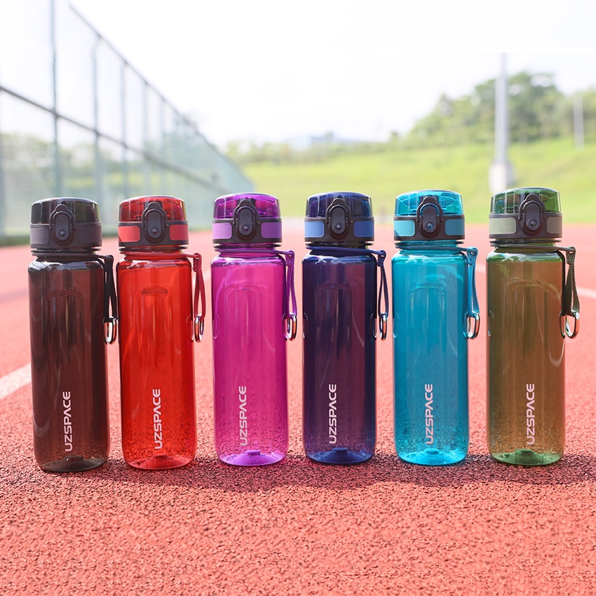 UZSPACE Bình Nước Thể Thao Du Lịch Không BPA Chống Rò Rỉ 350/500/950ml