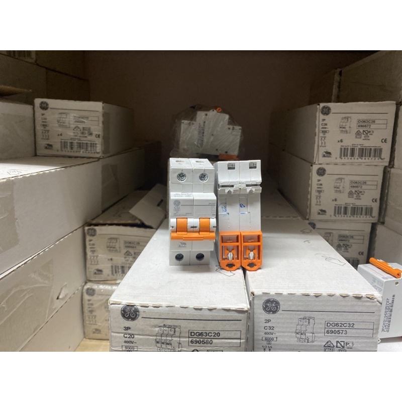 Cầu dao -MCB AC 2P 50A 6KA DG - General Electric