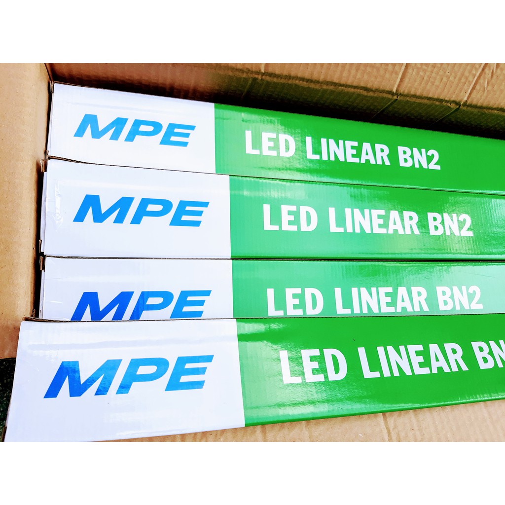 Bộ đèn Led bán nguyệt MPE 36W 1m2 1,2m ánh sáng trắng bảo hành 5 năm ( chính hãng )