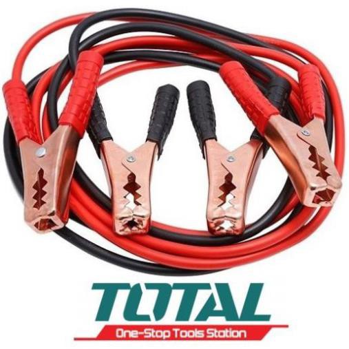 [CHÍNH HÃNG] TOTAL Dây nối sạc bình ắc quy acqui 200AMP 2.5m Booster Cable PBCA12001 (DSG)