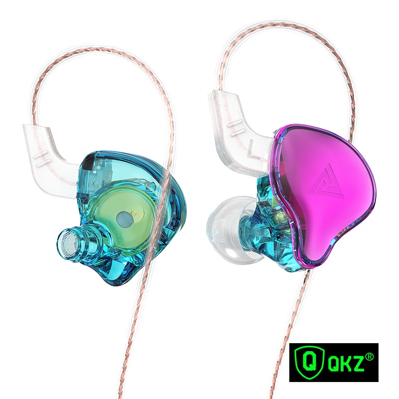 Tai nghe nhét tai Qkz AK6-DAY có dây jack 3.5mm âm thanh siêu trầm có micro