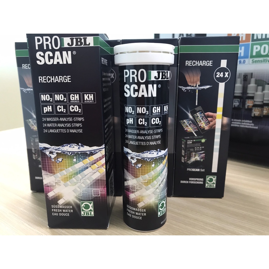 Bộ que test chỉ số nước Online JBL Proscan - test nước cá cảnh