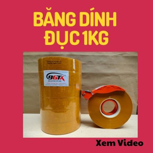 {Xả Kho} 6kg - Băng Dính 1kg Lõi 2.4mm - Giá Rẻ Nhất Hà Nội