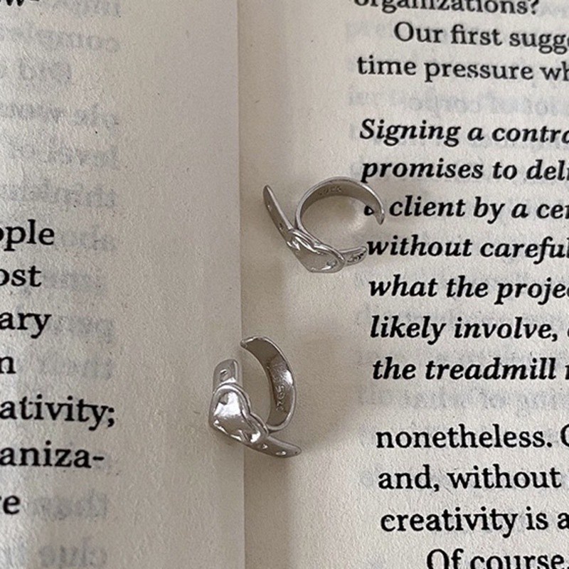 Khuyên Kẹp Vành Tai Phong Cách Retro Đường Phố Thời Trang