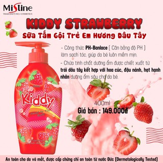 Sữa tắm gội trẻ em