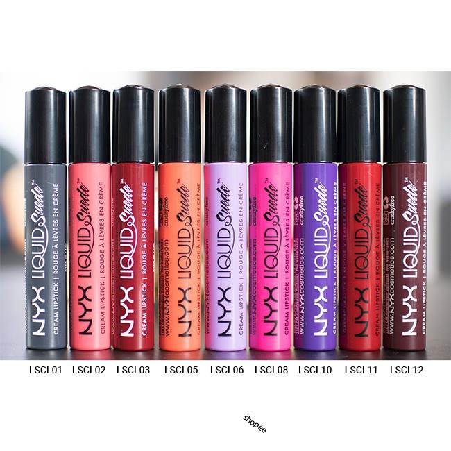 Son kem lì NYX liquid 06