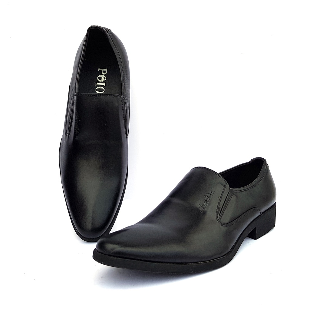 Giày lười nam da bò giày tây nam công sở giày kinh doanh doanh nhân sang trọng da bò nguyên tấm mẫu mới L-29