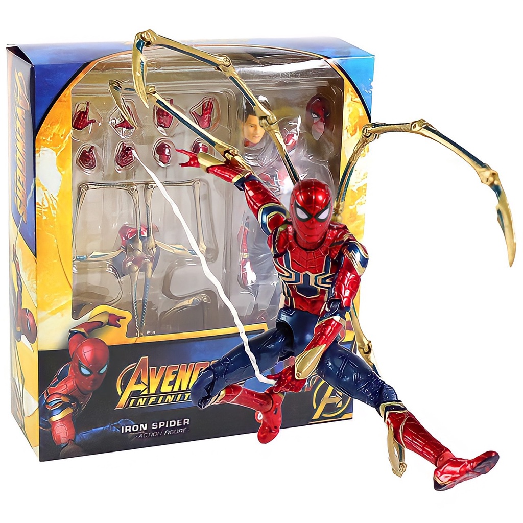 Mô Hình Iron Spider Man Mafex No.081 Avenger Infinity War
