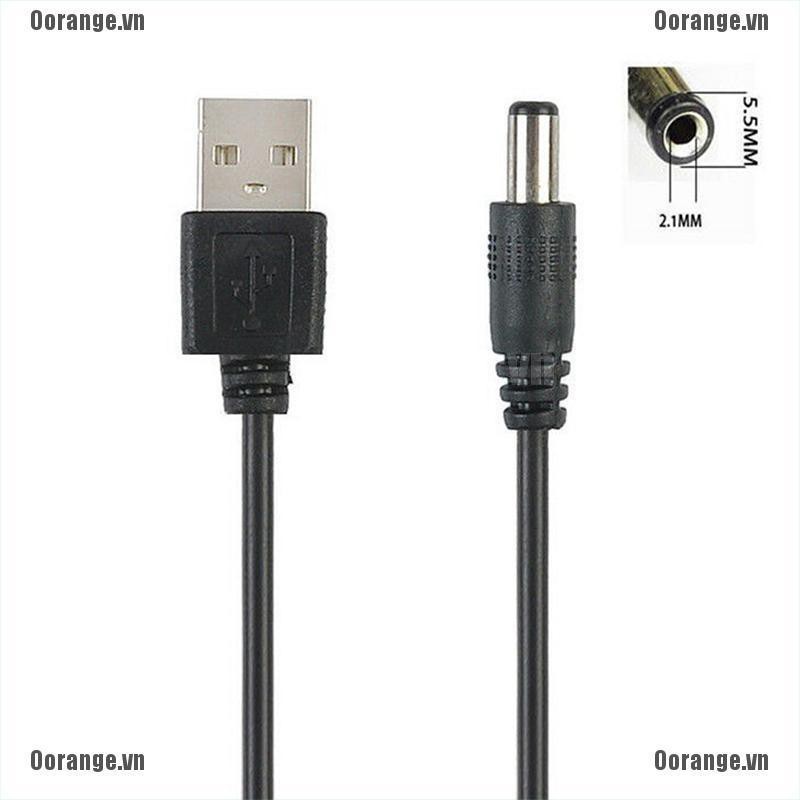 Dây cáp kết nối USB sang 2.5 3.5 4.0 5.5mm 5V DC chuyên dụng chất lượng cao | BigBuy360 - bigbuy360.vn
