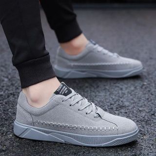 Giầy senker nam giầy thể thao nam thời trang phúc FASHION 3199 (đen đỏ xám)