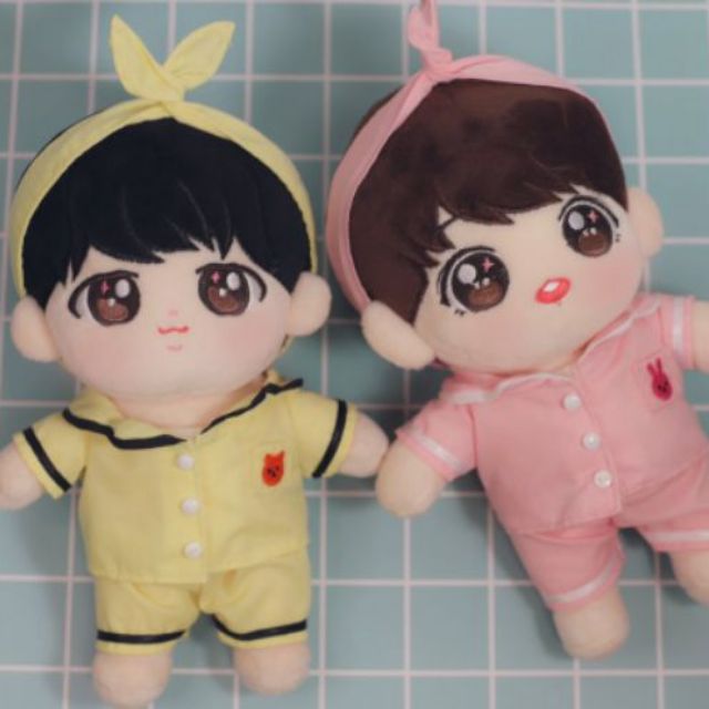 Búp bê nhồi bông BTS doll Start Kook, Start Chim 20cm